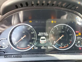 2015 BMW 7 Series 740Li with VIN WBAYE4C50FD947508, listed as a Copart auction lot 60527553 with 98,288 mi miles. Bid and sale history available at carsss.com. Image 9.