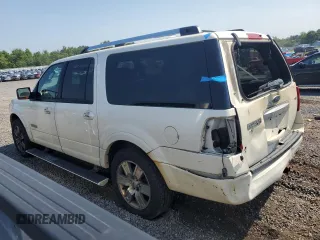 2008 Ford Expedition Max Limited with VIN 1FMFK20538LA42213, listed as a Copart auction lot 61907205 with 282,067 mi miles and Salvage title. Bid and sale history available at DreamBid. Image 2.