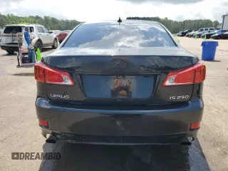 2009 Lexus IS with VIN JTHBK262095095309, listed as a Copart auction lot 53967055 with 202,914 mi miles and Salvage Title. Bid and sale history available at carsss.com. Image 6.