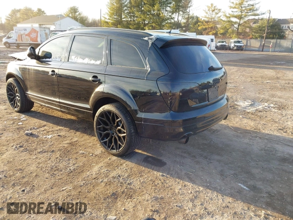 2013 Audi Q7 3.0T Premium Plus with VIN WA1LGAFE1DD008439, listed as a IAAI auction lot 41045973 with 100,868 mi miles. Bid and sale history available at carsss.com. Image 3.