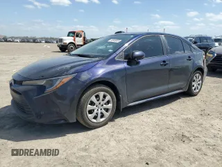 2025 Toyota Corolla LE with VIN 5YFB4MDE9SP239632, listed as a Copart auction lot 48949005 with 6,116 mi miles and Salvage Title. Bid and sale history available at carsss.com. Image 1.