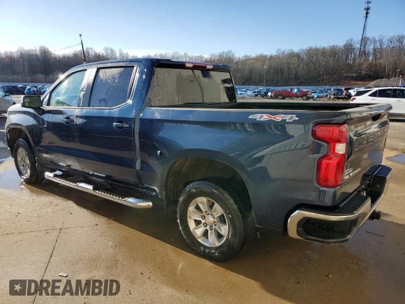 2022 Chevrolet Silverado 1500 LT with VIN 3GCPDDEK1NG516133, listed as a Copart auction lot 50153915 with 113,788 mi miles and Clean Title. Bid and sale history available at DreamBid. Image 2.