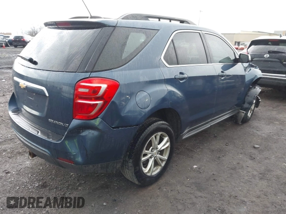 2016 Chevrolet Equinox LT with VIN 2GNFLFEK4G6235475, listed as a IAAI auction lot 42071206 with 104,723 mi miles and . Bid and sale history available at carsss.com. Image 4.