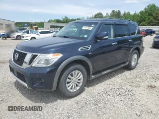 2018 Nissan Armada SL z VIN JN8AY2NC8J9552648, wystawiony jako Copart lot #55337465 z przebiegiem 142 924 mil mil oraz Czysty tytuł • Clean title. Historia ofert i sprzedaży dostępna na DreamBid. Obrazek 1.