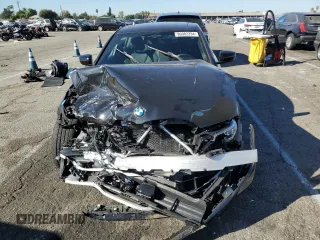 2022 BMW 3 Series M340i with VIN 3MW5U7J04N8C55794, listed as a Copart auction lot 80082294 with 0 mi miles and Salvage Title. Bid and sale history available at carsss.com. Image 5.