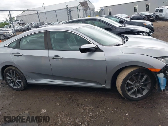 2019 Honda Civic EX-L z VIN 19XFC1F70KE000277, wystawiony jako IAAI lot #42322930 z przebiegiem 84 366 mil mil oraz . Historia ofert i sprzedaży dostępna na DreamBid. Obrazek 14.
