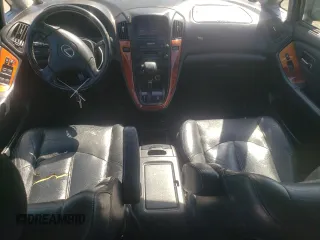 2001 Lexus RX 300 with VIN JTJHF10U810204442, listed as a Copart auction lot 73035264 with 128,076 mi miles and Salvage Title. Bid and sale history available at carsss.com. Image 8.