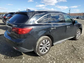 2014 Acura MDX Technology z VIN 5FRYD4H47EB008335, wystawiony jako Copart lot #45046295 z przebiegiem 130 684 mil mil oraz Szkoda całkowita • Salvage title. Historia ofert i sprzedaży dostępna na DreamBid. Obrazek 3.