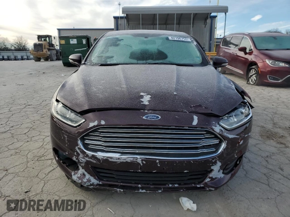 2013 Ford Fusion SE Hybrid with VIN 3FA6P0LU3DR365384, listed as a Copart auction lot 42196755 with 87,449 mi miles and Salvage Title. Bid and sale history available at DreamBid. Image 5.