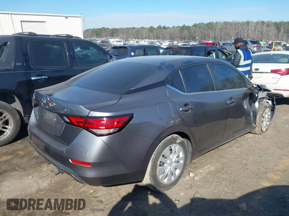 2023 Nissan Sentra S with VIN 3N1AB8BV5PY305972, listed as a IAAI auction lot 41641715 with 30,487 mi miles and . Bid and sale history available at DreamBid. Image 4.