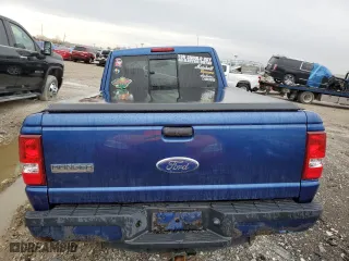 2010 Ford Ranger XLT with VIN 1FTLR4FE3APA70565, listed as a Copart auction lot 52052535 with 155,577 mi miles and Salvage Title. Bid and sale history available at carsss.com. Image 6.