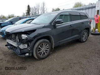 2019 Toyota Highlander SE z VIN 5TDJZRFH7KS598809, wystawiony jako Copart lot #56323355 z przebiegiem 275 728 mil mil oraz Szkoda całkowita • Salvage title. Historia ofert i sprzedaży dostępna na DreamBid. Obrazek 1.