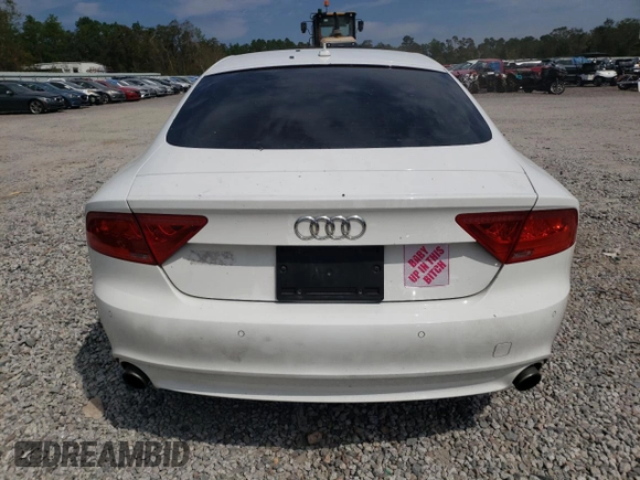 2012 Audi A7 3.0 Premium Plus with VIN WAUSGAFC9CN009179, listed as a Copart auction lot 73764784 with 143,926 mi miles and Salvage Title. Bid and sale history available at carsss.com. Image 6.