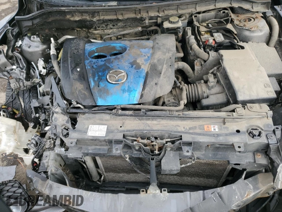 2013 Mazda 3 i Grand Touring with VIN JM1BL1MP6D1724160, listed as a Copart auction lot 46107525 with Not provided miles and Salvage title. Bid and sale history available at DreamBid. Image 12.