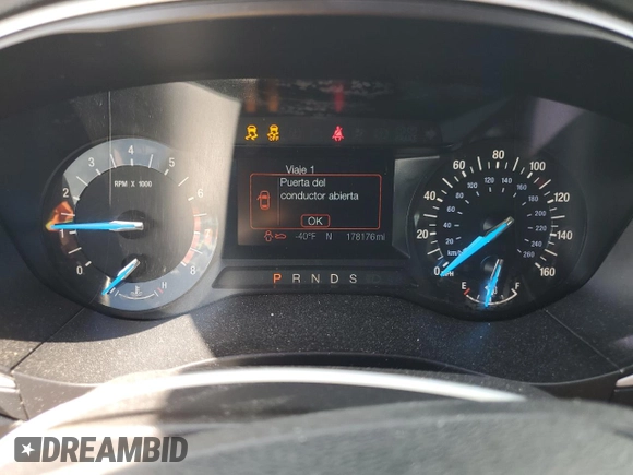 2016 Ford Fusion SE with VIN 1FA6P0H78G5128416, listed as a Copart auction lot 61148825 with 178,176 mi miles and Salvage title. Bid and sale history available at DreamBid. Image 9.