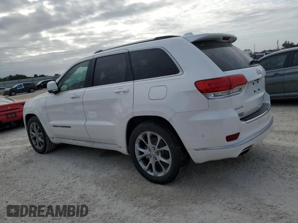 2021 Jeep Grand Cherokee Summit with VIN 1C4RJFJG2MC588782, listed as a Copart auction lot 77001134 with 0 mi miles and Non Repairable. Bid and sale history available at carsss.com. Image 2.