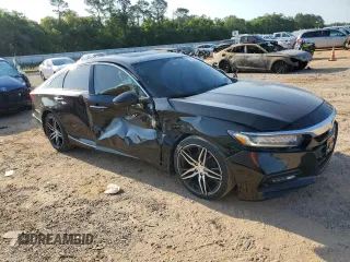 2018 Honda Accord Touring z VIN 1HGCV2F99JA016436, wystawiony jako Copart lot #53562445 z przebiegiem 137 626 mil mil oraz Szkoda całkowita • Salvage title. Historia ofert i sprzedaży dostępna na DreamBid. Obrazek 4.