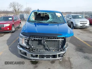 2019 Ford F-150 XL with VIN 1FTEW1E42KKE62265, listed as a IAAI auction lot 41477922 with 22,910 mi miles. Bid and sale history available at carsss.com. Image 13.
