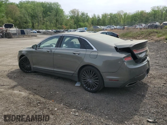 2017 Lincoln MKZ Reserve z VIN 3LN6L5F99HR654376, wystawiony jako Copart lot #54530755 z przebiegiem 83 606 mil mil oraz Szkoda całkowita • Salvage title. Historia ofert i sprzedaży dostępna na DreamBid. Obrazek 2.
