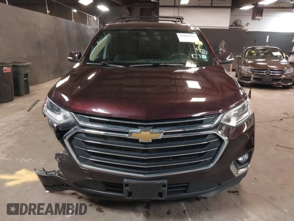 2021 Chevrolet Traverse LT Cloth with VIN 1GNEVGKW0MJ213636, listed as a IAAI auction lot 42084923 with 45,233 mi miles. Bid and sale history available at carsss.com. Image 12.