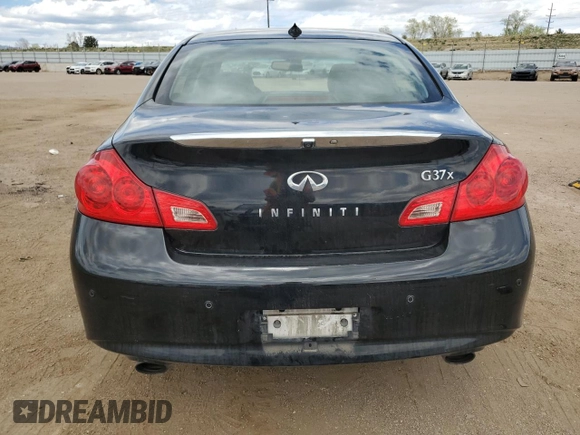 2011 Infiniti G37 x z VIN JN1CV6AR9BM352569, wystawiony jako Copart lot #53304295 z przebiegiem 162 279 mil mil oraz Czysty tytuł • Clean title. Historia ofert i sprzedaży dostępna na DreamBid. Obrazek 6.