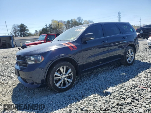 2012 Dodge Durango R/T z VIN 1C4SDJCT5CC195878, wystawiony jako Copart lot #50727765 z przebiegiem 217 623 mil mil oraz Czysty tytuł • Clean title. Historia ofert i sprzedaży dostępna na DreamBid. Obrazek 1.