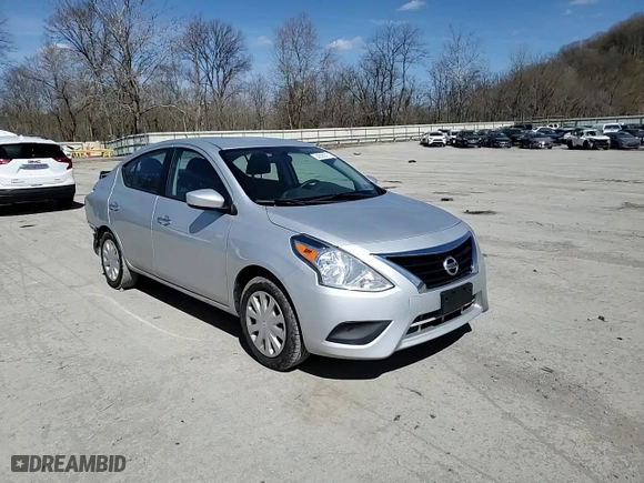 2017 Nissan Versa Sedan SV with VIN 3N1CN7APXHK438597, listed as a Copart auction lot 50590765 with 138,922 mi miles and Salvage Title. Bid and sale history available at carsss.com. Image 10.