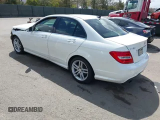 2013 Mercedes-Benz C-Class C 250 Sport with VIN WDDGF4HB5DR298997, listed as a IAAI auction lot 41934514 with 108,793 mi miles. Bid and sale history available at carsss.com. Image 3.