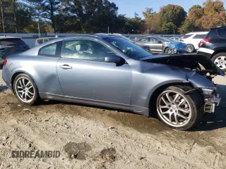 2005 Infiniti G35 Coupe with VIN JNKCV54E15M427056, listed as a Copart auction lot 77096764 with 0 mi miles and Salvage Title. Bid and sale history available at carsss.com. Image 4.