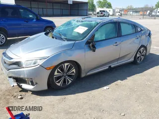 2017 Honda Civic Sedan EX-T with VIN 19XFC1F30HE013214, listed as a IAAI auction lot 41931716 with 185,215 mi miles. Bid and sale history available at carsss.com. Image 19.