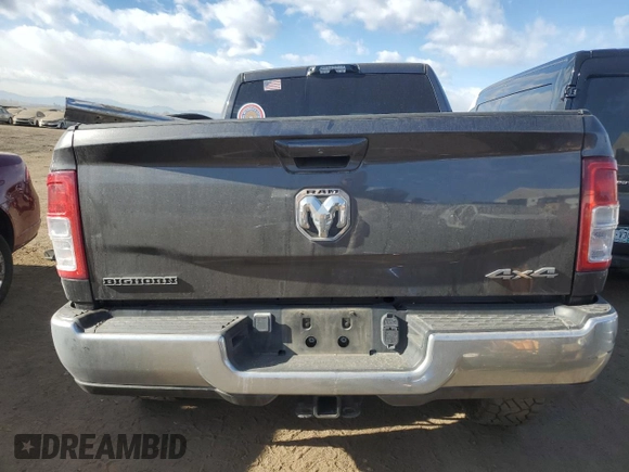 2022 Ram 2500 Big Horn with VIN 3C6UR5DL4NG263157, listed as a Copart auction lot 86673634 with 38,541 mi miles and Salvage Title. Bid and sale history available at carsss.com. Image 6.