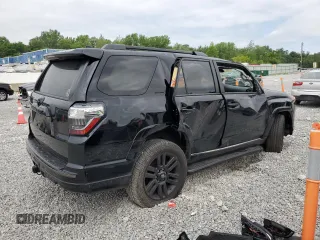 2020 Toyota 4Runner SR5 with VIN JTEBU5JR3L5764046, listed as a Copart auction lot 63775205 with 57,105 mi miles and Salvage title. Bid and sale history available at DreamBid. Image 3.