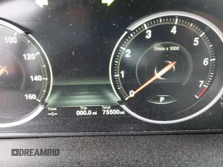 2016 BMW X6 sDrive35i with VIN 5UXKU0C56G0F92200, listed as a Copart auction lot 72515712 with 75,500 mi miles. Bid and sale history available at carsss.com. Image 9.