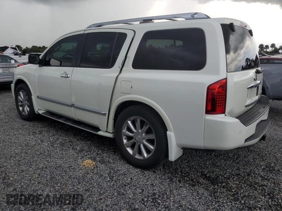 2008 Infiniti QX56 with VIN 5N3AA08C78N912495, listed as a Copart auction lot 74053114 with 140,944 mi miles and Non Repairable. Bid and sale history available at carsss.com. Image 2.