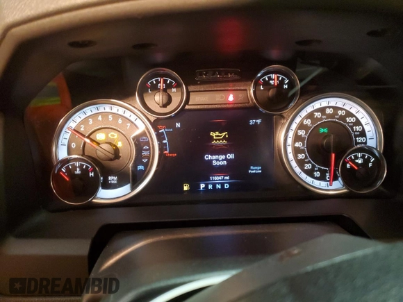 2016 Ram 1500 Big Horn with VIN 1C6RR6LTXGS312144, listed as a Copart auction lot 46182045 with 116,047 mi miles and Clean Title. Bid and sale history available at carsss.com. Image 9.