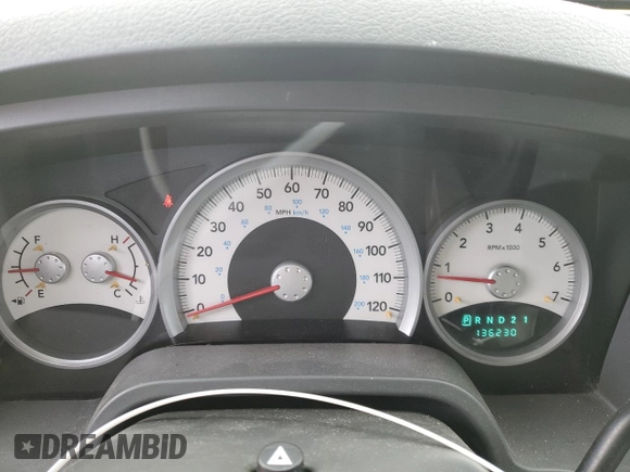 2007 Dodge Dakota SLT with VIN 1D7HW48P17S172620, listed as a Copart auction lot 48219055 with 136,230 mi miles and Salvage Title. Bid and sale history available at carsss.com. Image 9.