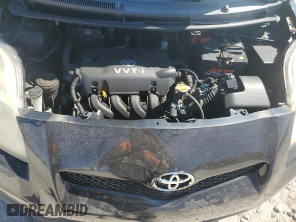 2010 Toyota Yaris with VIN JTDJT4K3XA5321168, listed as a Copart auction lot 50191675 with 168,030 mi miles and Salvage Title. Bid and sale history available at carsss.com. Image 11.