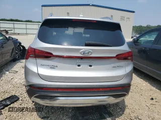 2021 Hyundai Santa Fe Hybrid Blue with VIN KM8S2DA13MU005964, listed as a Copart auction lot 60762283 with 10,314 mi miles and Non Repairable. Bid and sale history available at carsss.com. Image 6.