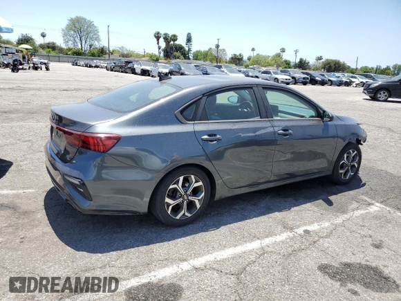 2019 Kia Forte LXS with VIN 3KPF24AD1KE082005, listed as a Copart auction lot 57863855 with 104,043 mi miles and Salvage title. Bid and sale history available at DreamBid. Image 3.