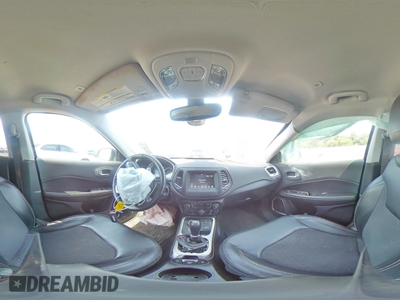 2018 Jeep Compass Altitude с VIN 3C4NJDBB5JT114847, выставлен на аукционе Copart как лот 59864675 с пробегом 123 036 миль миль и Списание • Salvage title. История ставок и продаж доступна на DreamBid. Изображение 14.