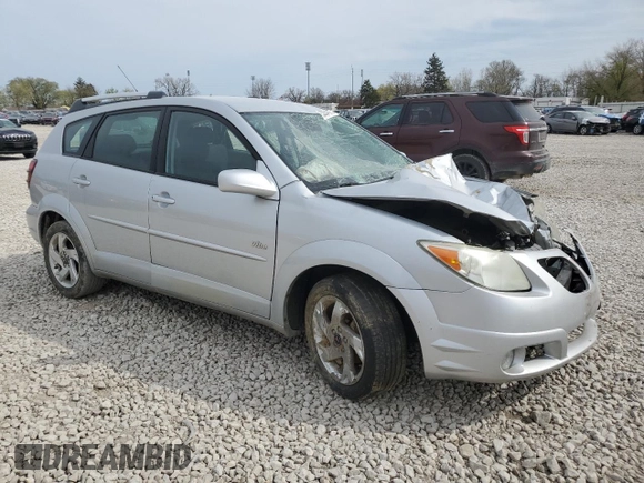 2005 Pontiac Vibe with VIN 5Y2SL63895Z411629, listed as a Copart auction lot 53546955 with Not Provided miles and Salvage Title. Bid and sale history available at carsss.com. Image 4.