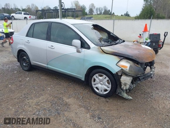 2011 Nissan Versa S with VIN 3N1BC1AP9BL381390, listed as a IAAI auction lot 41892427 with Not provided miles and . Bid and sale history available at DreamBid. Image 1.