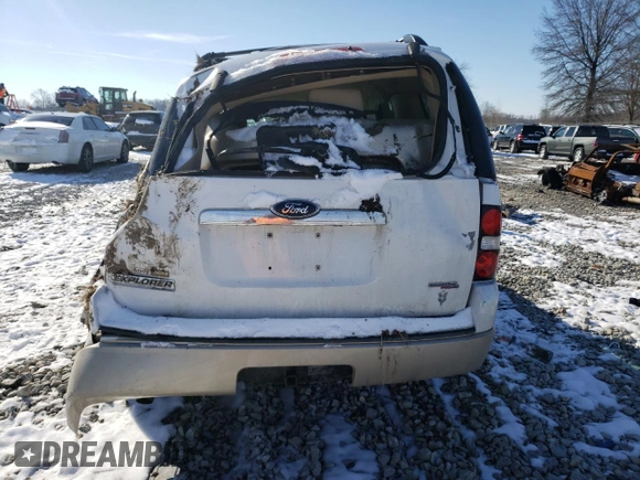 2006 Ford Explorer Eddie Bauer with VIN 1FMEU74866ZA01561, listed as a Copart auction lot 53548505 with Not provided miles and Non repairable. Bid and sale history available at DreamBid. Image 6.