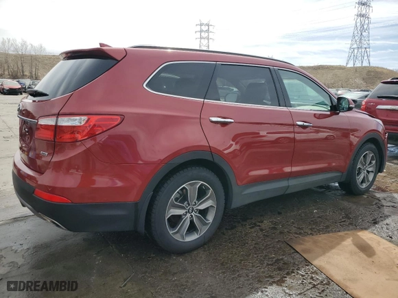 2014 Hyundai Santa Fe Limited with VIN KM8SNDHF9EU056721, listed as a Copart auction lot 49875245 with 54,358 mi miles and Salvage Title. Bid and sale history available at carsss.com. Image 3.