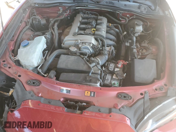 2017 Mazda MX-5 Miata Grand Touring z VIN JM1NDAD75H0123585, wystawiony jako Copart lot #50301715 z przebiegiem Nie podano mil oraz Szkoda całkowita • Salvage title. Historia ofert i sprzedaży dostępna na DreamBid. Obrazek 11.