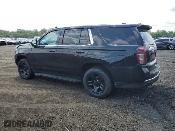 2023 Chevrolet Tahoe Commercial z VIN 1GNSKLED8PR181443, wystawiony jako Copart lot #58141565 z przebiegiem 39 341 mil mil oraz Szkoda całkowita • Salvage title. Historia ofert i sprzedaży dostępna na DreamBid. Obrazek 2.