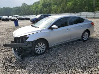 2019 Nissan Sentra S z VIN 3N1AB7AP7KY340387, wystawiony jako Copart lot #54964145 z przebiegiem 130 742 mil mil oraz Szkoda całkowita • Salvage title. Historia ofert i sprzedaży dostępna na DreamBid. Obrazek 1.