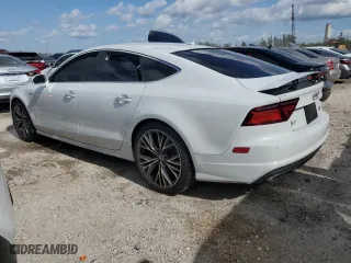 2018 Audi A7 Prestige with VIN WAU23AFC8JN063209, listed as a Copart auction lot 48946383 with 0 mi miles. Bid and sale history available at carsss.com. Image 2.