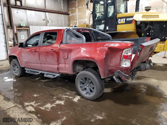 2016 Chevrolet Colorado 4WD Z71 with VIN 1GCPTDE10G1359481, listed as a Copart auction lot 78215534 with 26,494 mi miles and Salvage Title. Bid and sale history available at carsss.com. Image 2.