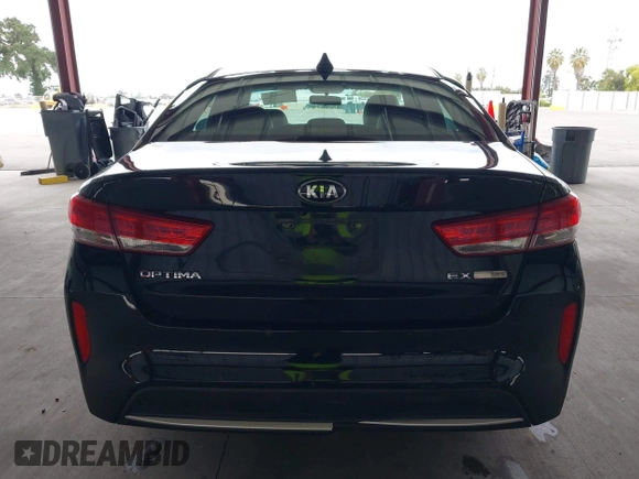 2017 Kia Optima EX with VIN KNAGU4LE5H5016627, listed as a IAAI auction lot 42055983 with 119,573 mi miles and . Bid and sale history available at DreamBid. Image 16.